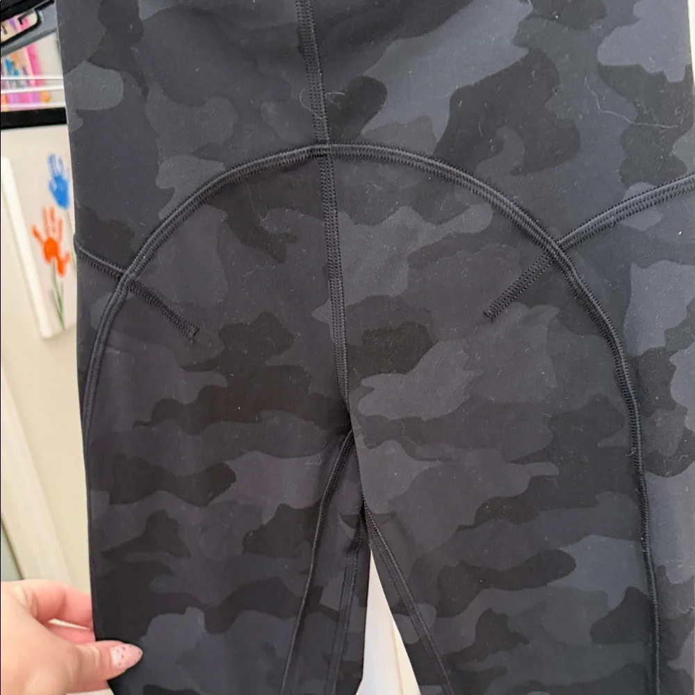 Lululemon Athletica Dark Camouflage Leggings - Picture 7 of 7